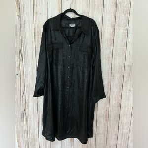 Ava & Viv Black Midi Dress